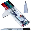 Lumocolor - Water Soluble 4-Pack Markers Medium-Tip
