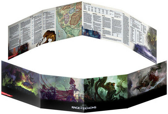 Rage of Demons DM's Screen