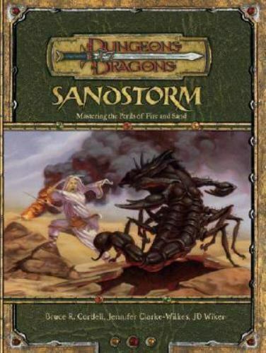 Dungeons and Dragons 3.5 Sandstorm Supplement Campaign Book