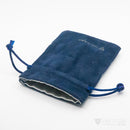 Velvet Dice Bag: Small Navy Blue