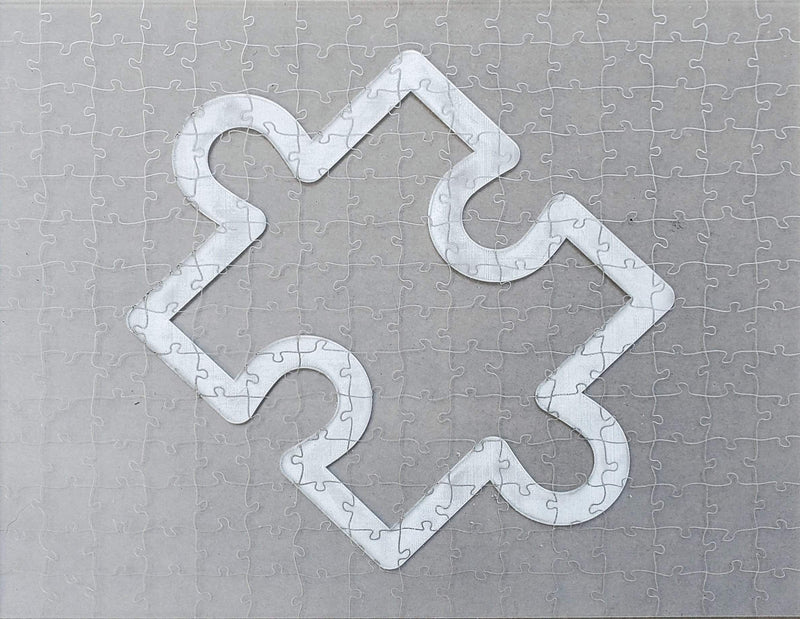 Nearly Impossible Rectangle Shaped Laser Cut Acrylic Jigsaw Puzzle