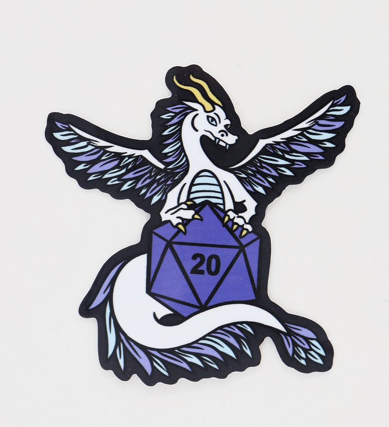 Dice Dragon Sticker: Air Stickers Foam Brain Games