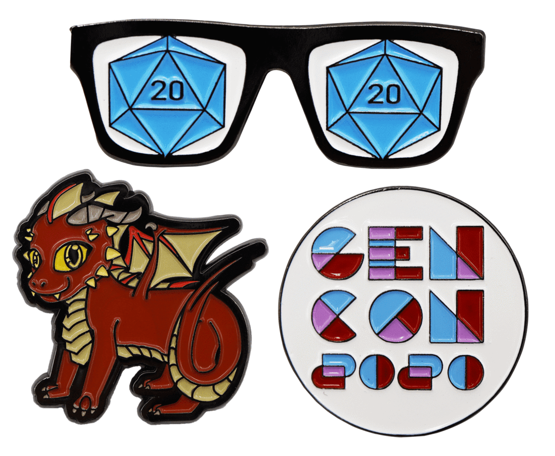Pin Bazaar: Gen Con 2020 Starter Kit **SEE NOTES** | D20 Games