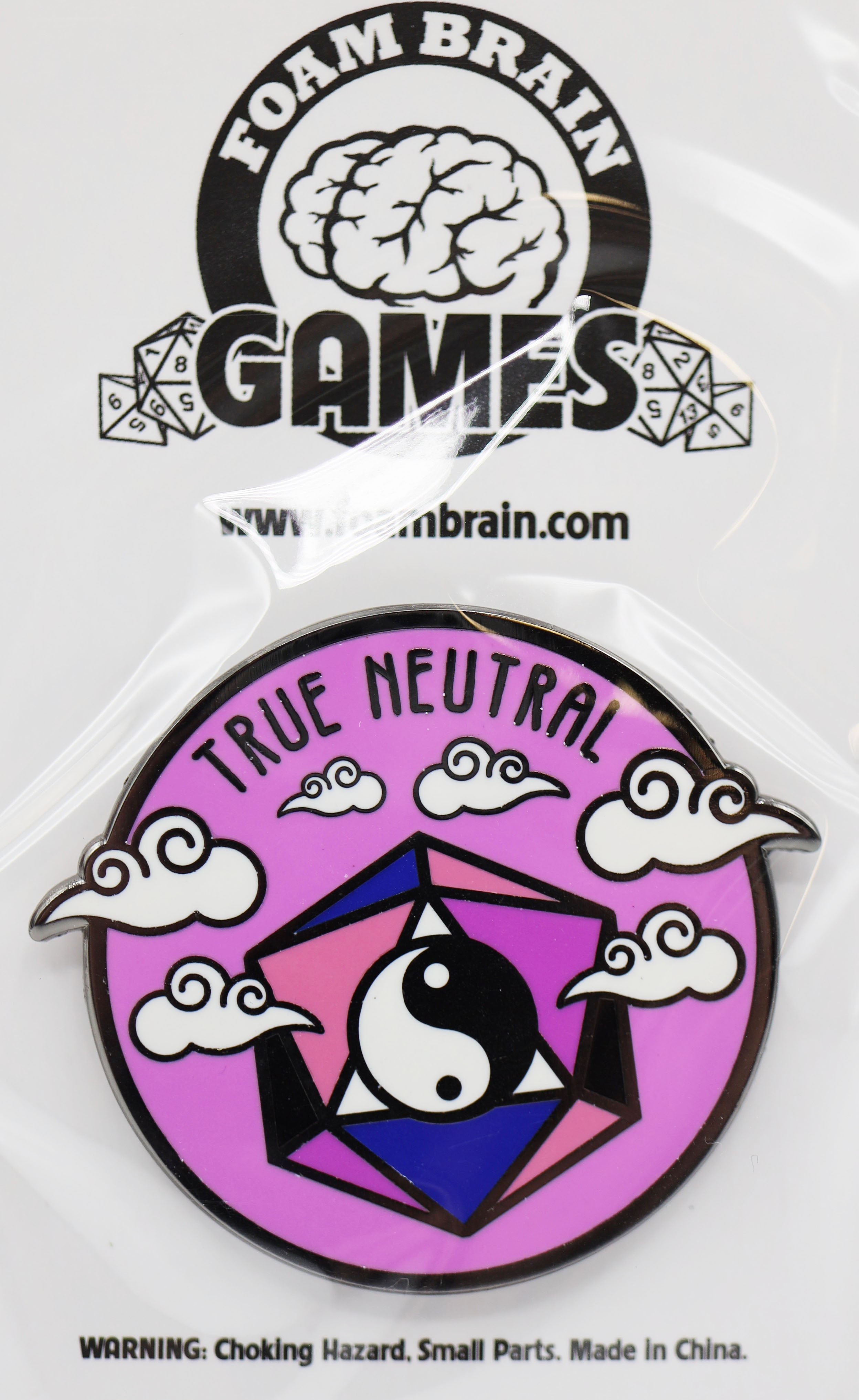 Pride Flag Alignment Pin: Genderfluid Enamel Pin Foam Brain Games | D20 Games