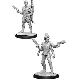 Starfinder Battles Primed and Unpainted Miniatures