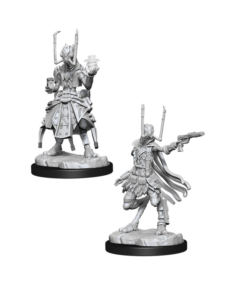 Starfinder Battles Primed and Unpainted Miniatures