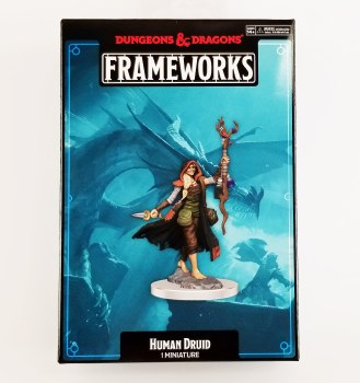 Frameworks Human Druid Miniature | D20 Games