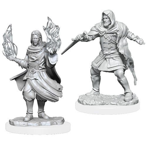 Critical Role Hollow One Rogue and Sorcerer Miniature