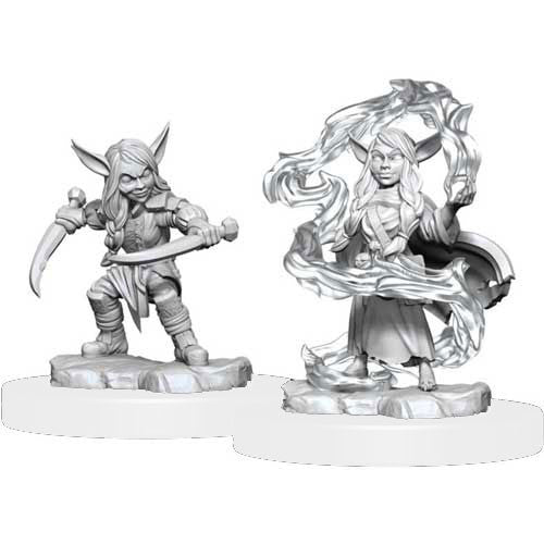 Critical Role Goblin Sorcerer and Rogue Miniature