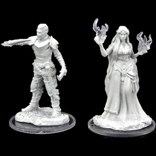 Critical Role Turst Militia Swordsman & Lyrencorn Holy Priest Miniatures | D20 Games